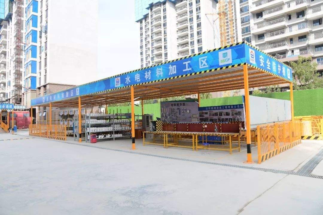 张掖水电材料堆放棚